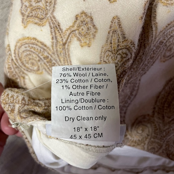 Pottery Barn Accents Pottery Barn Pillow Cover 2 Poshmark